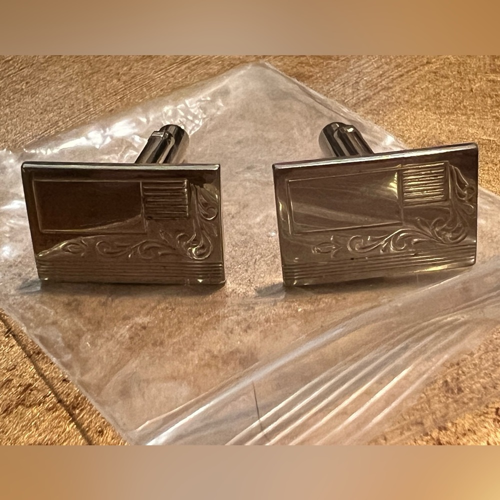 VINTAGE MEN’S FASHION CUFF LINKS. - Picture 2 of 6